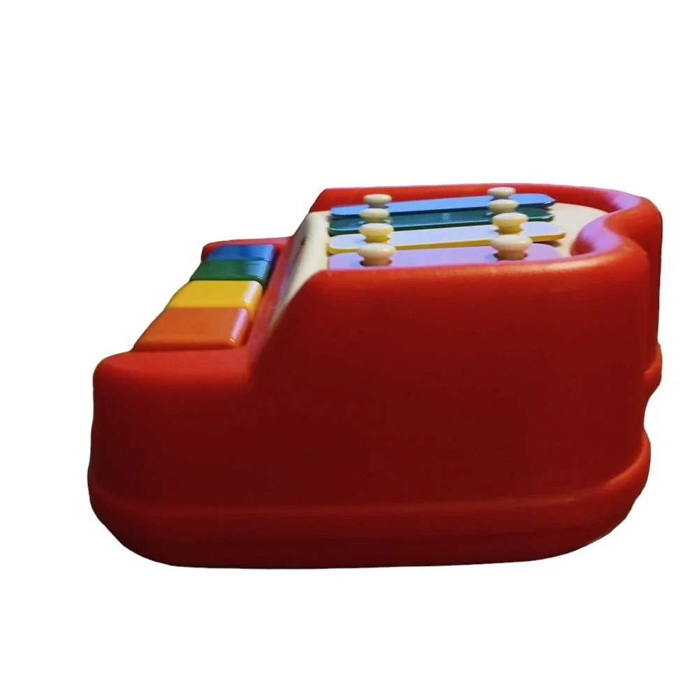 Little Tikes Red Tap A Tune Piano Xylophone Toddler Musical Vintage Toy EUC READ